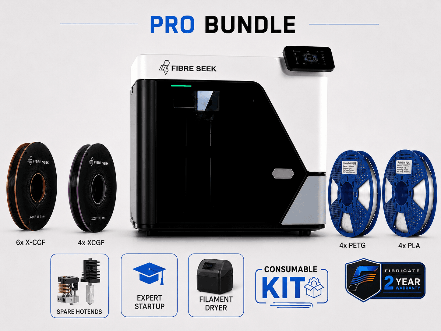 FibreSeeker 3 Pro kit contents